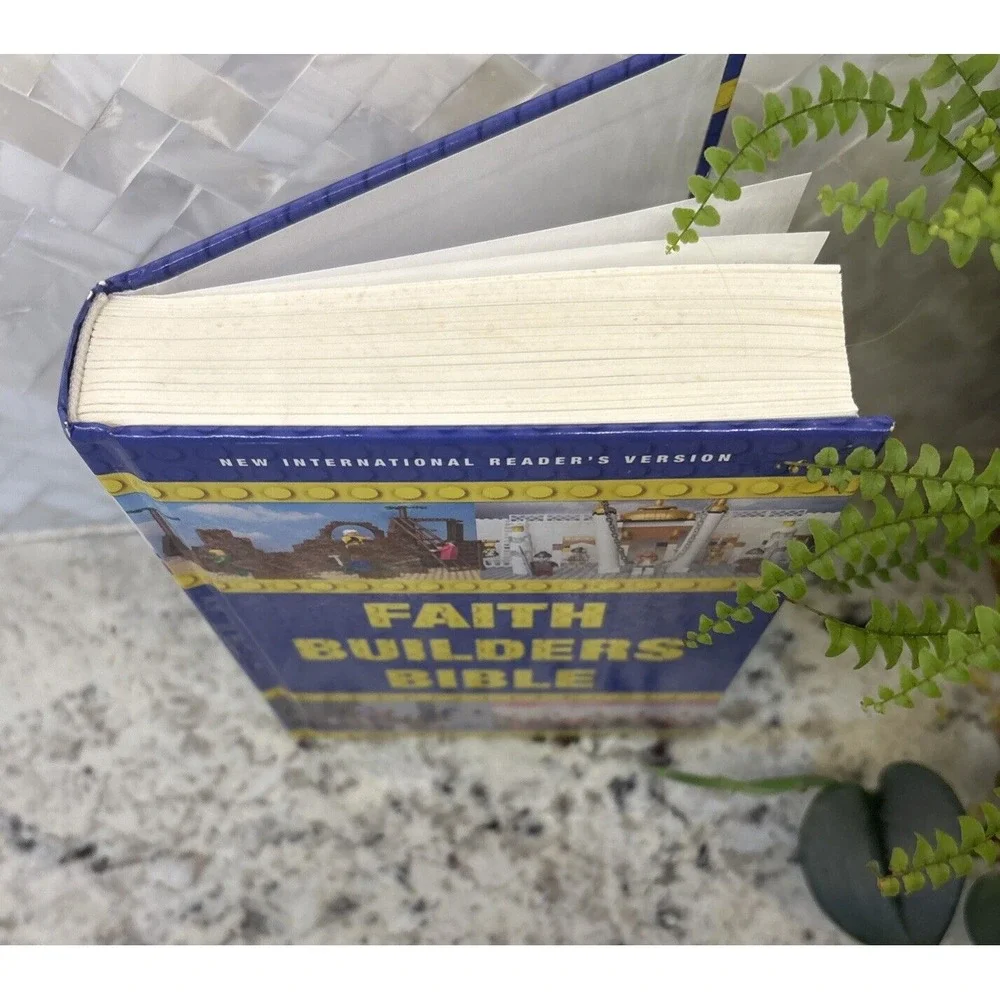 NIRV Faith Builders Bible Hardcover - Lego Bible Zondervan Kids Christianity Fun